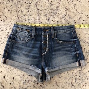 Joe’s Charlie High Rise denim shorts 26